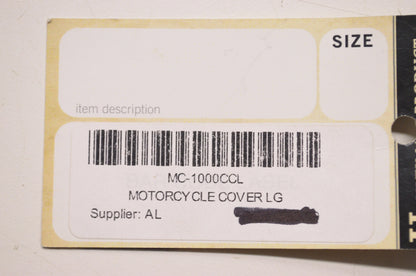 Ultimate Product MC-1000CCL Motorcycle Cover Large NOS