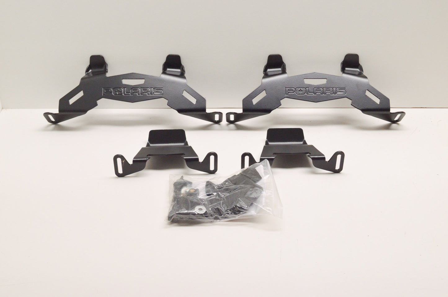 Adjustable Black Fuel Can Rack NOS