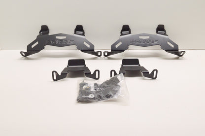 Adjustable Black Fuel Can Rack NOS