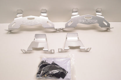 Adjustable Chrome Fuel Can Rack NOS