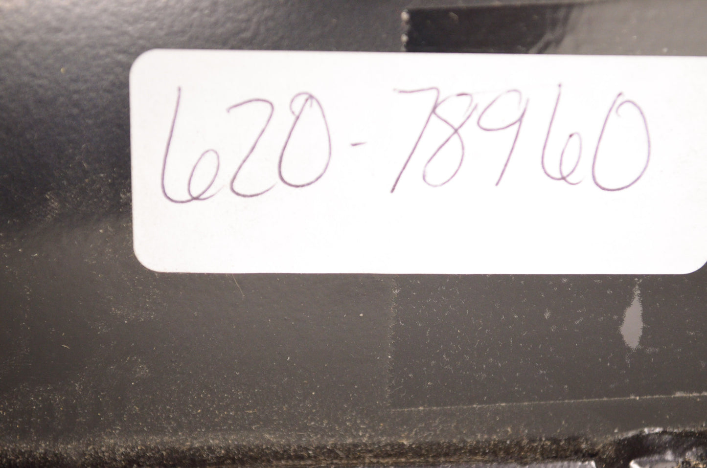 Black 60' Plow Blade NOS