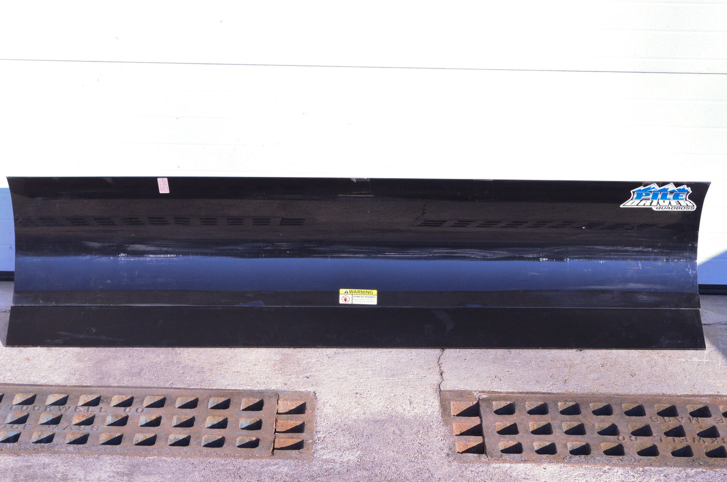 72' Pile Driver Snow Blade & Breakaway Wear Bar NOS