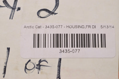 OEM Arctic Cat 27450-19B13 Differential Gear Housing NOS