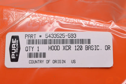 New OEM Polaris 2011 120 Assault/International Orange Madness Hood NOS