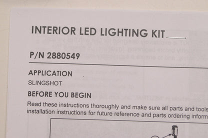OEM Polaris 2880549 LED Interior Light Kit NOS
