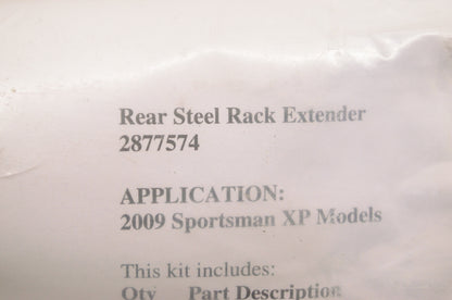 OEM Polaris 2877574 Rear Rack Extender NOS