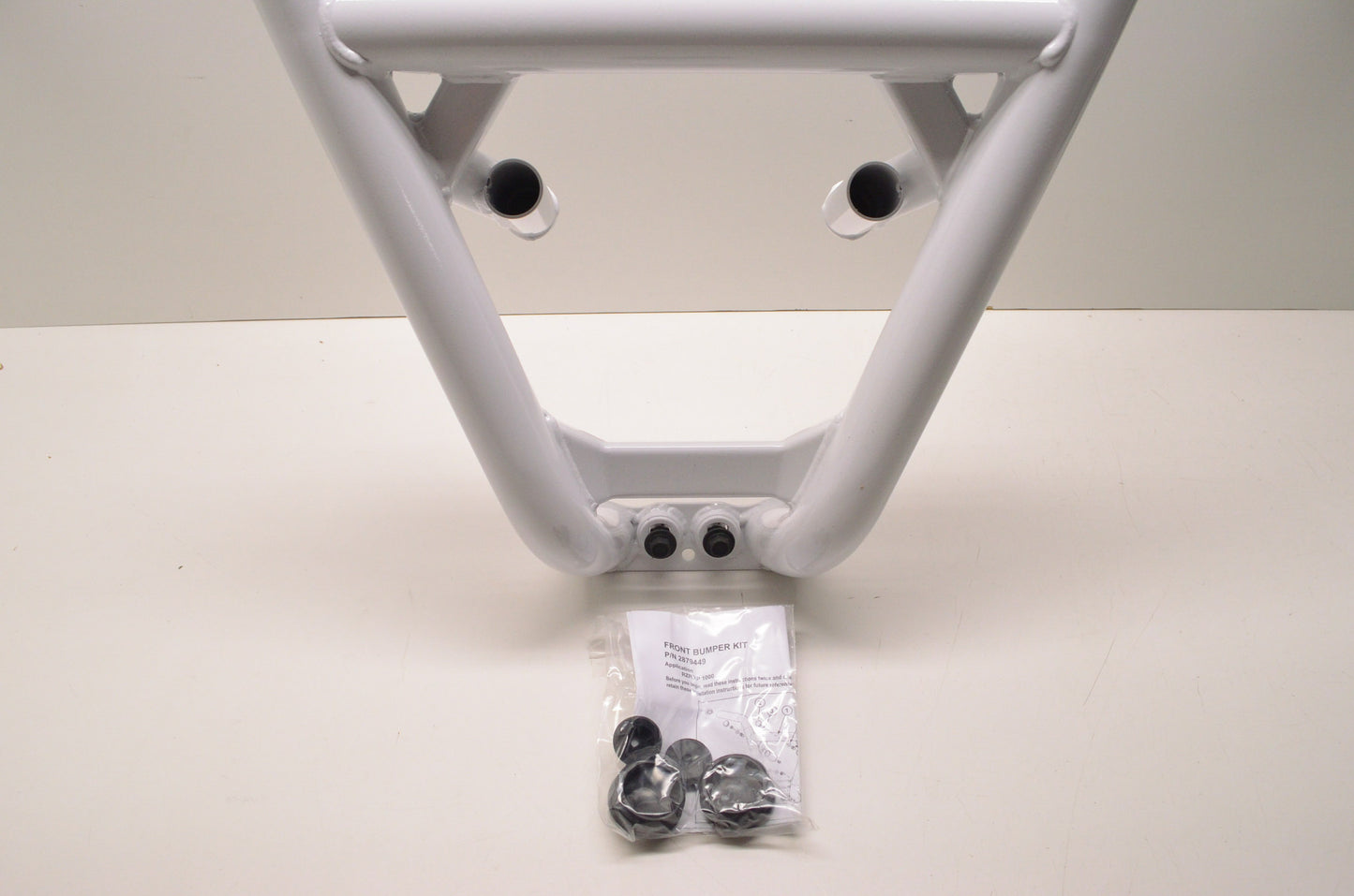 OEM Polaris 2879449-133 Low Profile White Front Bumper NOS