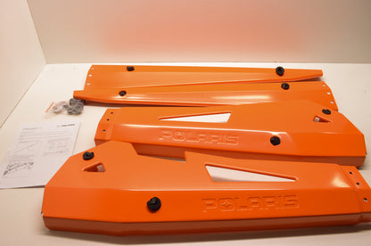 Orange Low Profile Steele Rock Sliders NOS