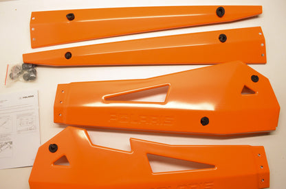 Orange Low Profile Steele Rock Sliders NOS