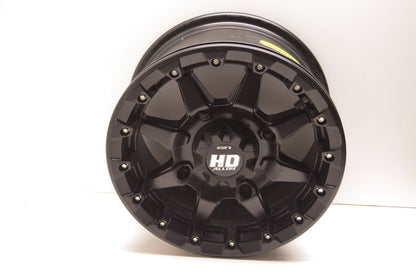 New STI Matte Black 14x7 4/156 5+2 HD5 Beadlock Wheel NOS