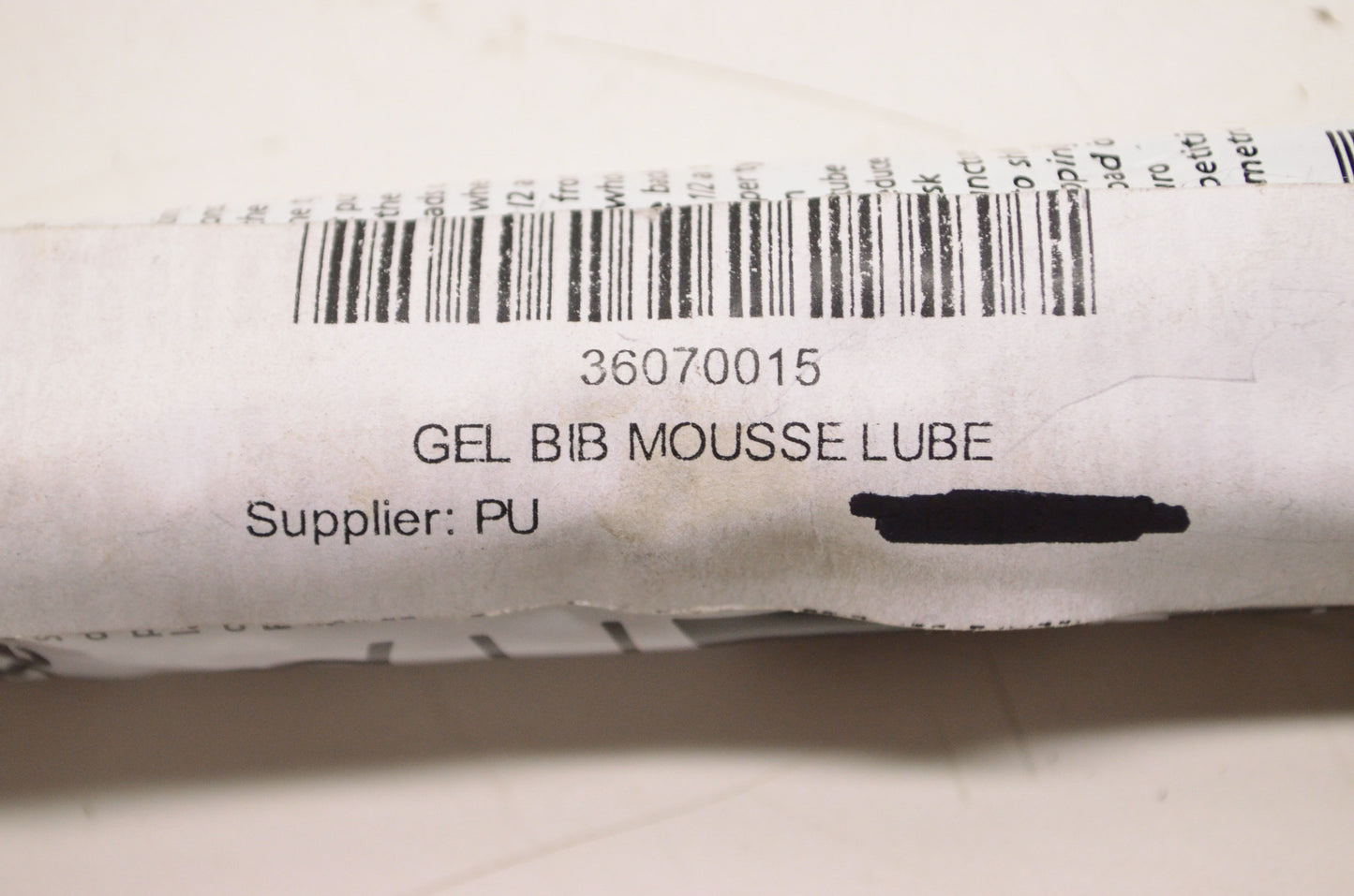 Gel Bib Mousse Lube NOS