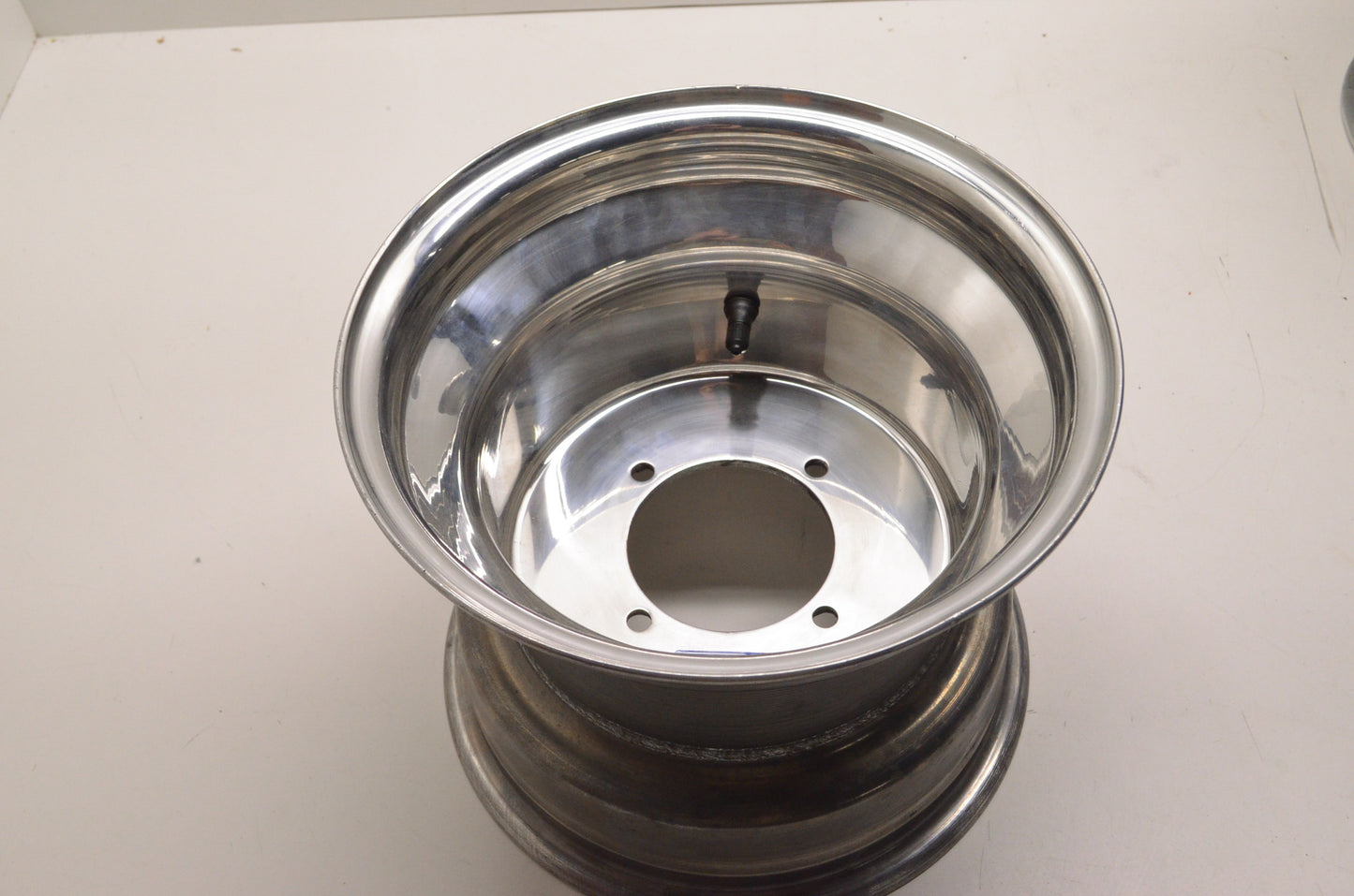 New Douglas Alumilite Polished Sport Blue Label.125 Wheel 10x8 4/110 NOS