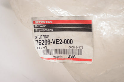 New OEM Honda Stuffing Plug NOS
