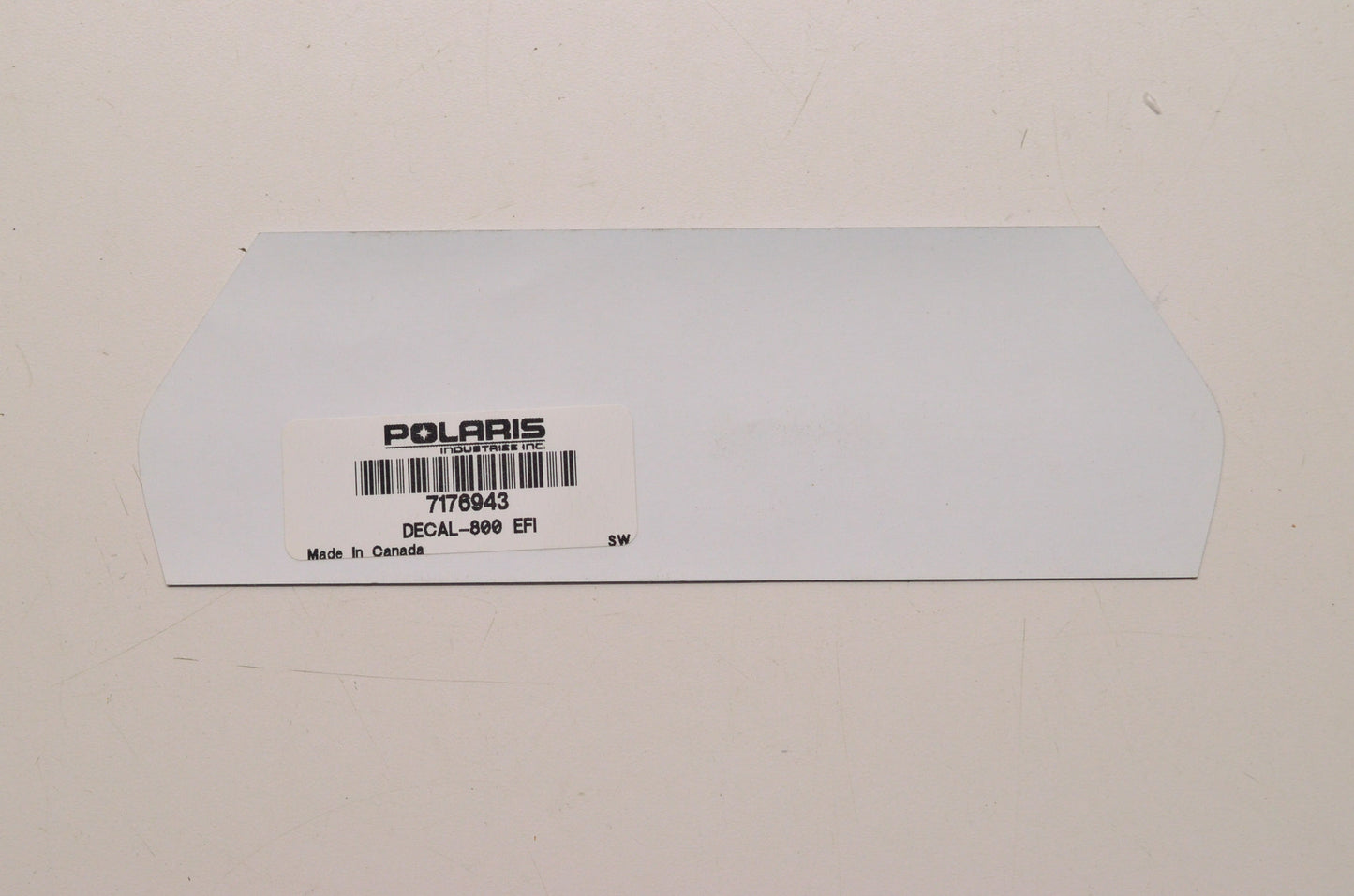 New OEM Polaris '800 EFI' Decal NOS
