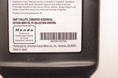 New OEM Honda Hydrostatic Fluid 12 fl oz NOS