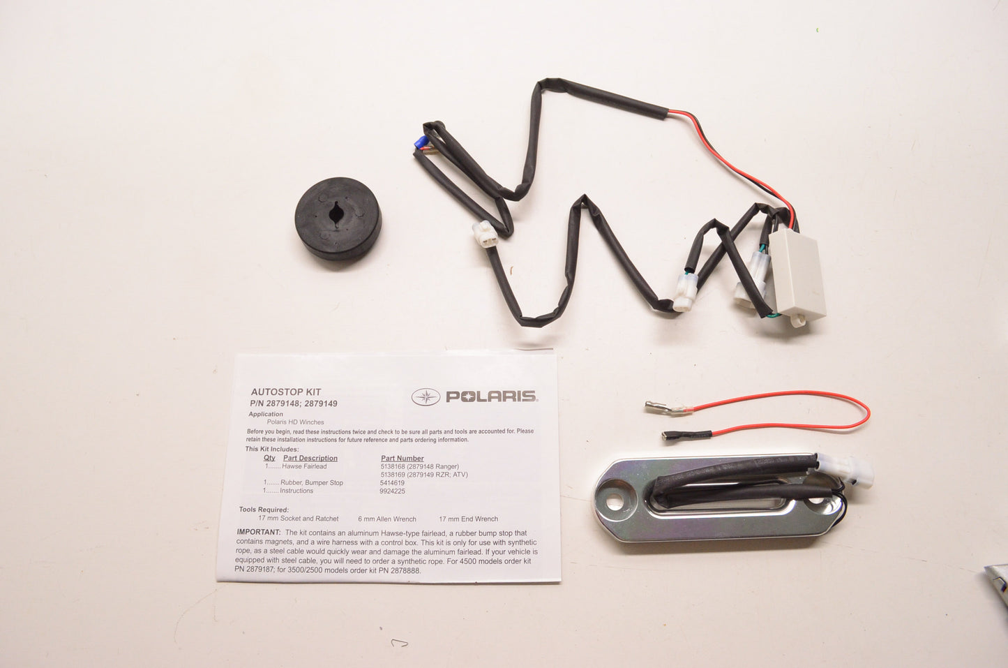 Pro HD 3500 Winch Upgrade Kit NOS