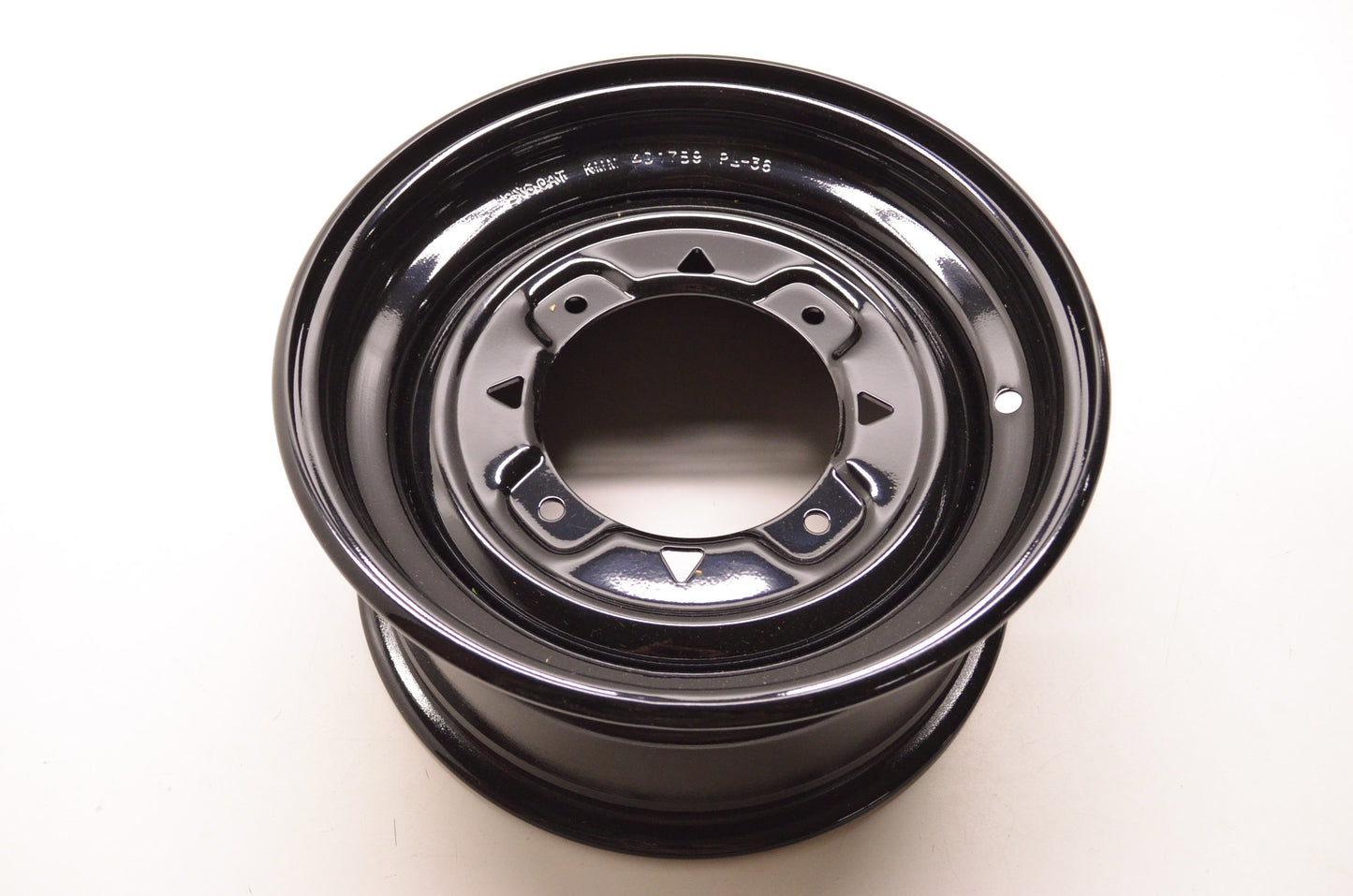 New OEM Polaris Black Front Rim NOS