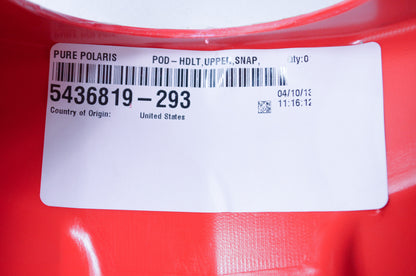 OEM Polaris 5436819-293 Upper Plastic POD Head Light Lamp NOS