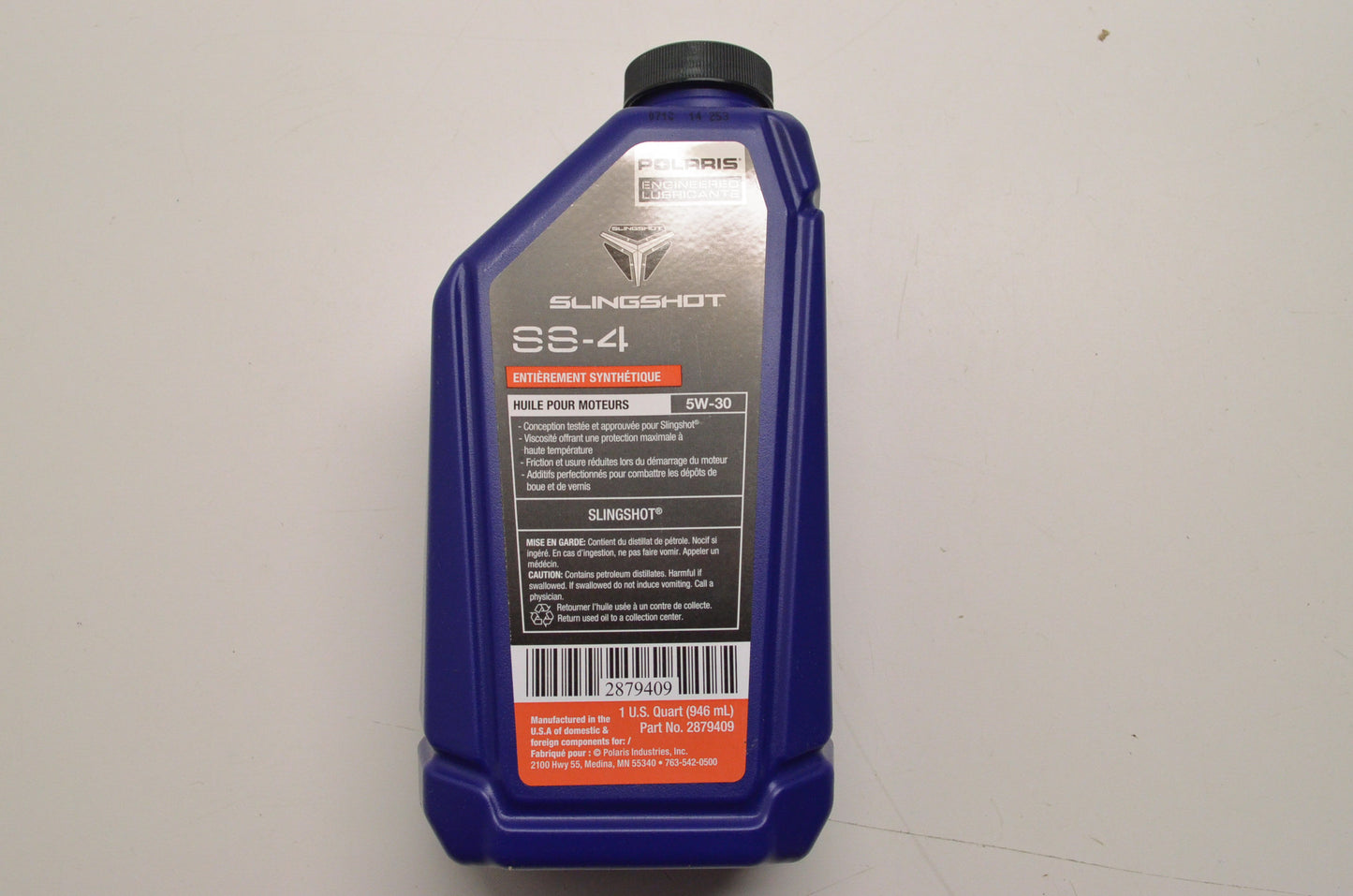 New OEM Polaris Synthetic 5W-30 Engine Oil NOS