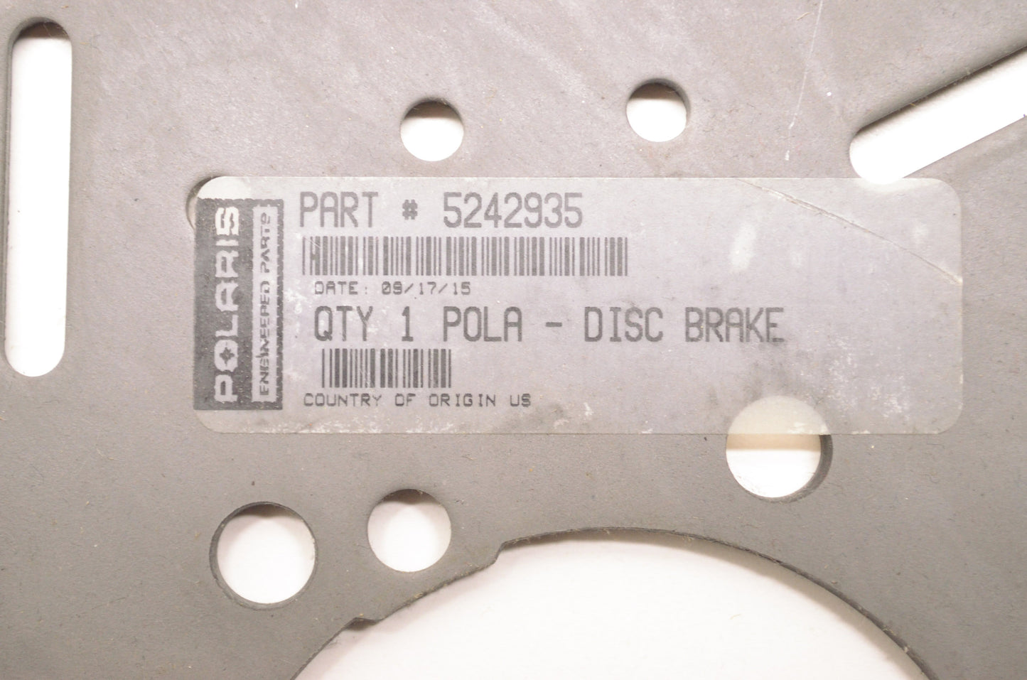 OEM Polaris 5242935 Brake Disc NOS