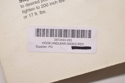 New OEM Polaris Handlebar Hook Kit NOS