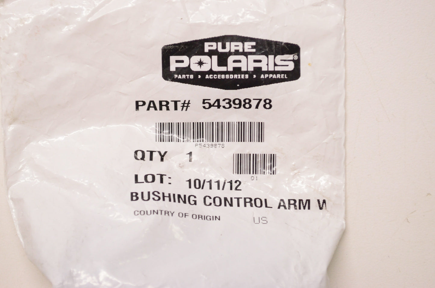 OEM Polaris 5439878 Control Arm Bushing NOS