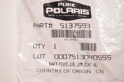 Pivot Shaft .115 11MM NOS