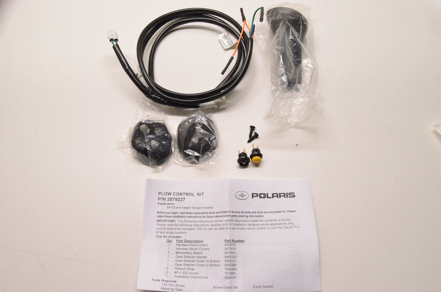 Plow Control Handle Kit NOS