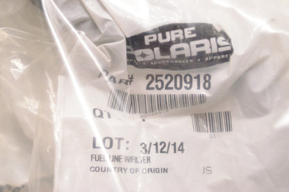 New OEM Polaris Fuel Filter Hose Assembly NOS