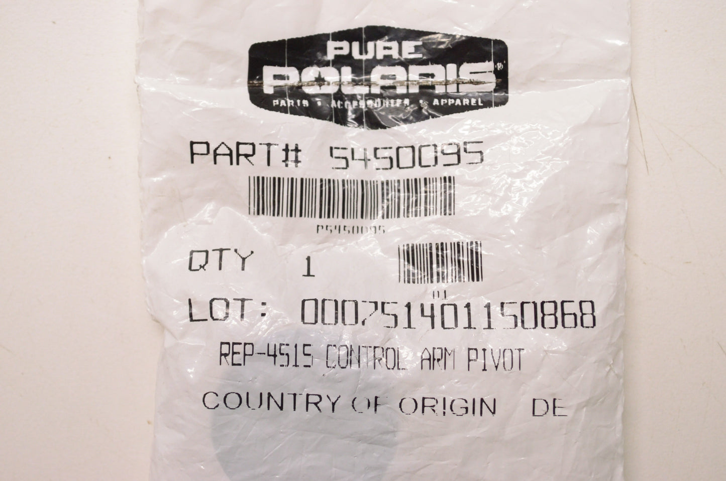 New OEM Polaris Control Arm Pivot NOS