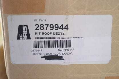 OEM Polaris 2879944 Black Soft Top Canvas Roof Kit NOS