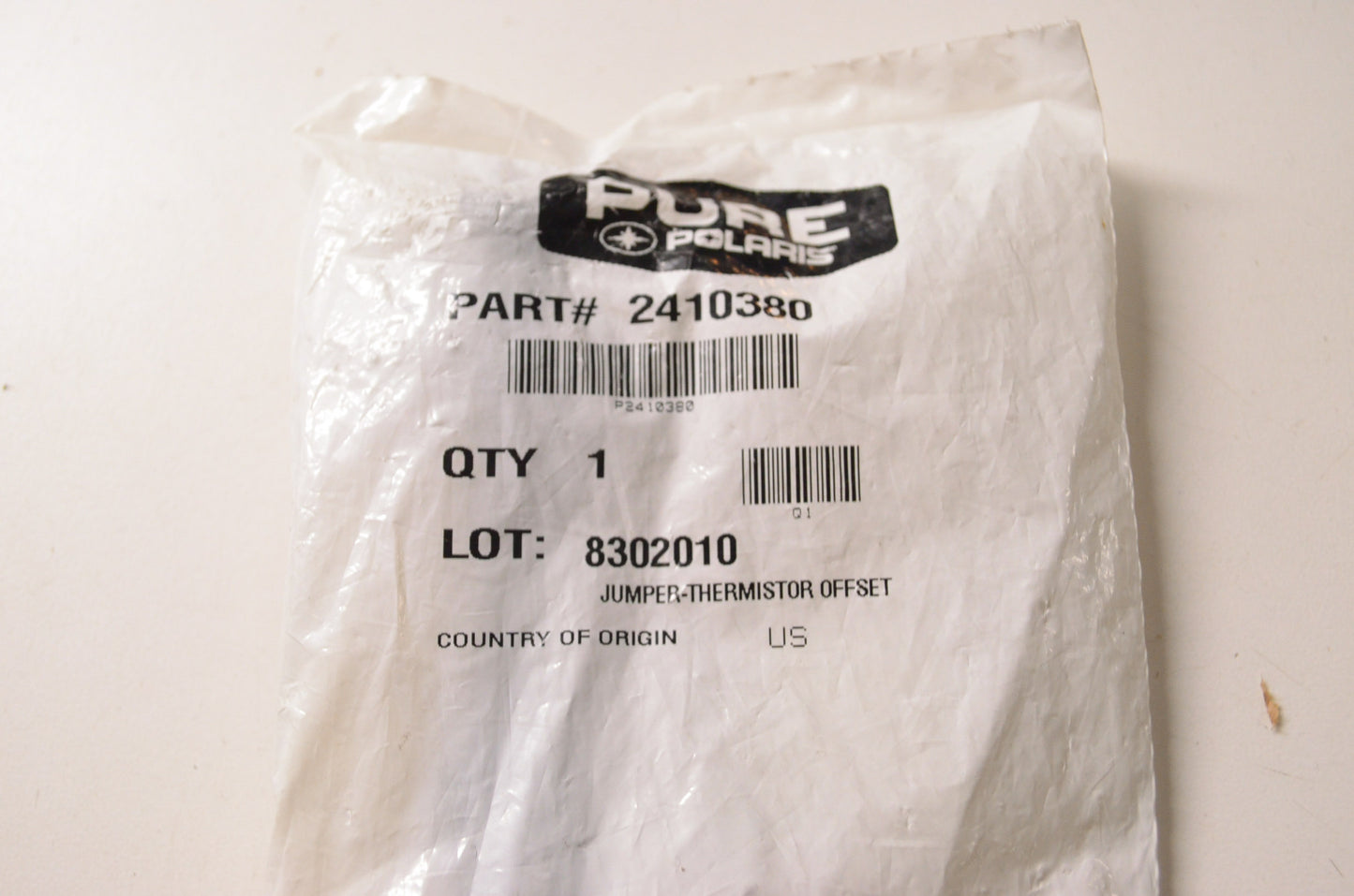 Thermostat Offset Jumper NOS
