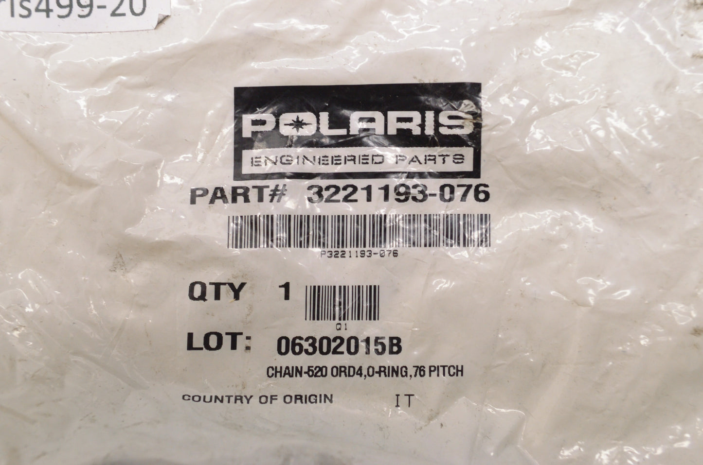 New OEM Polaris 76 Pitch Drive Chain 520ORD4 NOS