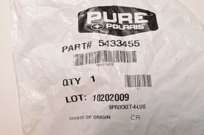 OEM Polaris 5433455 Sprocket 4 Lug NOS