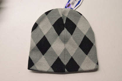 New OEM Polaris Black Retro Plaid Beanie NOS