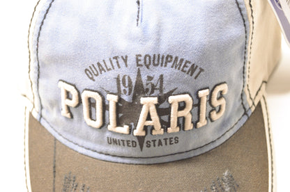 New OEM Polaris Tan Adjustable Original Ballcap Hat NOS