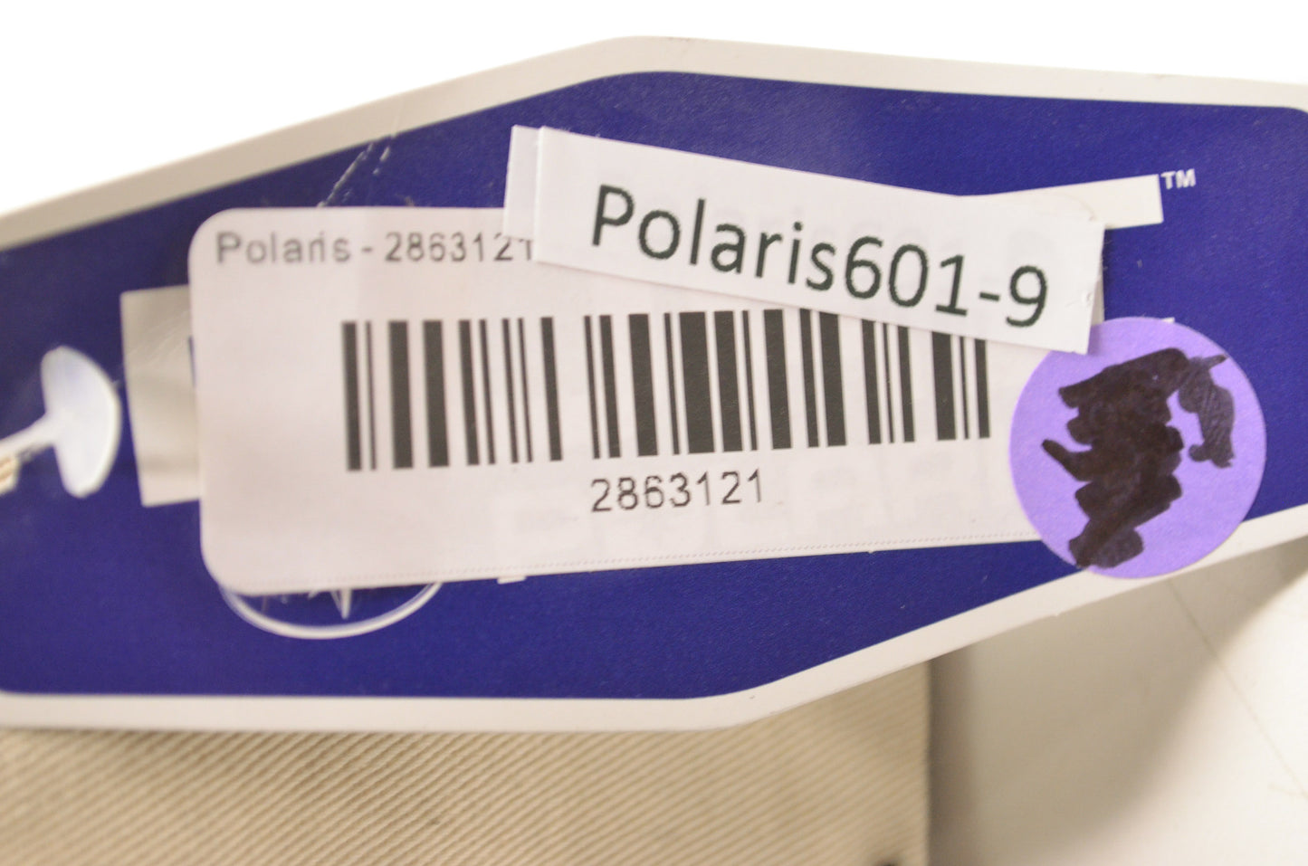 New OEM Polaris Tan Adjustable Original Ballcap Hat NOS