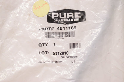 OEM Polaris 4011169 Ground Cable 6" NOS