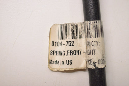 OEM Arctic Cat 0104-752 Right Front Spring NOS