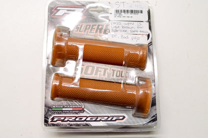 New Pro Grip Race Grips Light Brown NOS