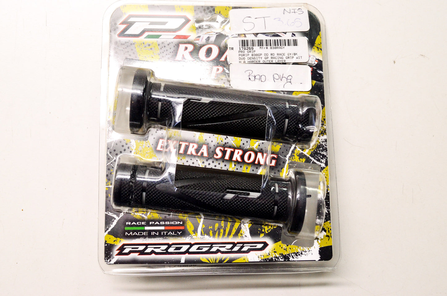 New Pro Grip Duo Density Racing Grips NOS