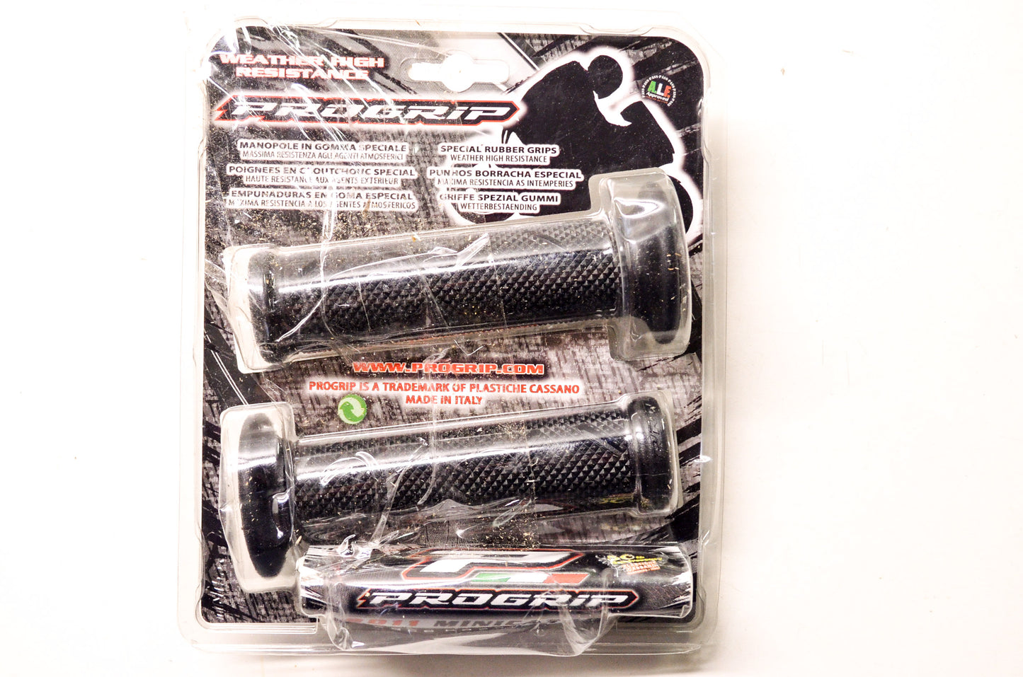 Pro Grip 177831, 717BKBK Soft Touch Racing Grips NOS