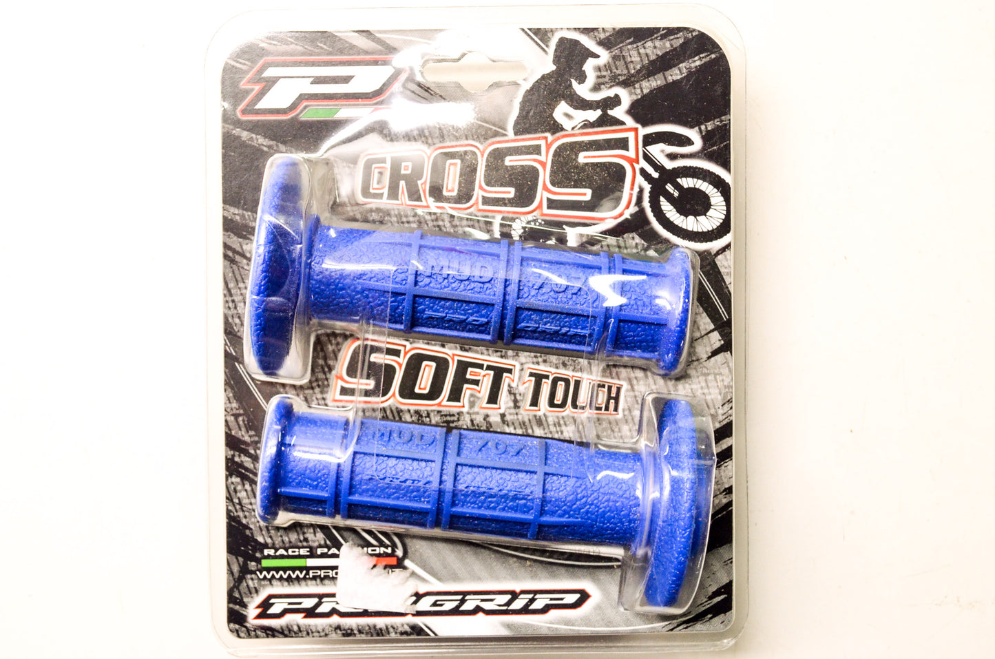 Pro Grip 170769, 707GOBL Cross Soft Touch Mud Grips Blue MX NOS