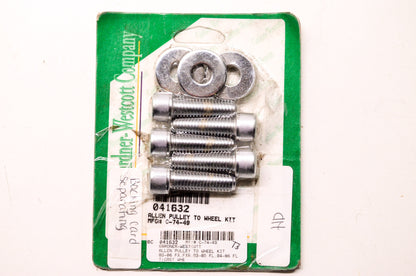Gardner-Westcott 041632, C-74-49 Allen Pulley To Wheel Kit NOS