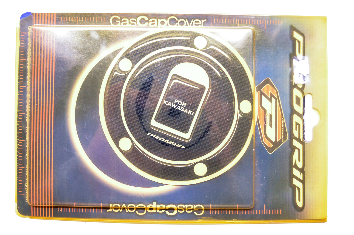 Pro Grip 5030-CA-KA Carbon Kawasaki Gas Cap Cover NOS