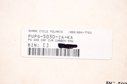 Pro Grip 5030-CA-KA Carbon Kawasaki Gas Cap Cover NOS