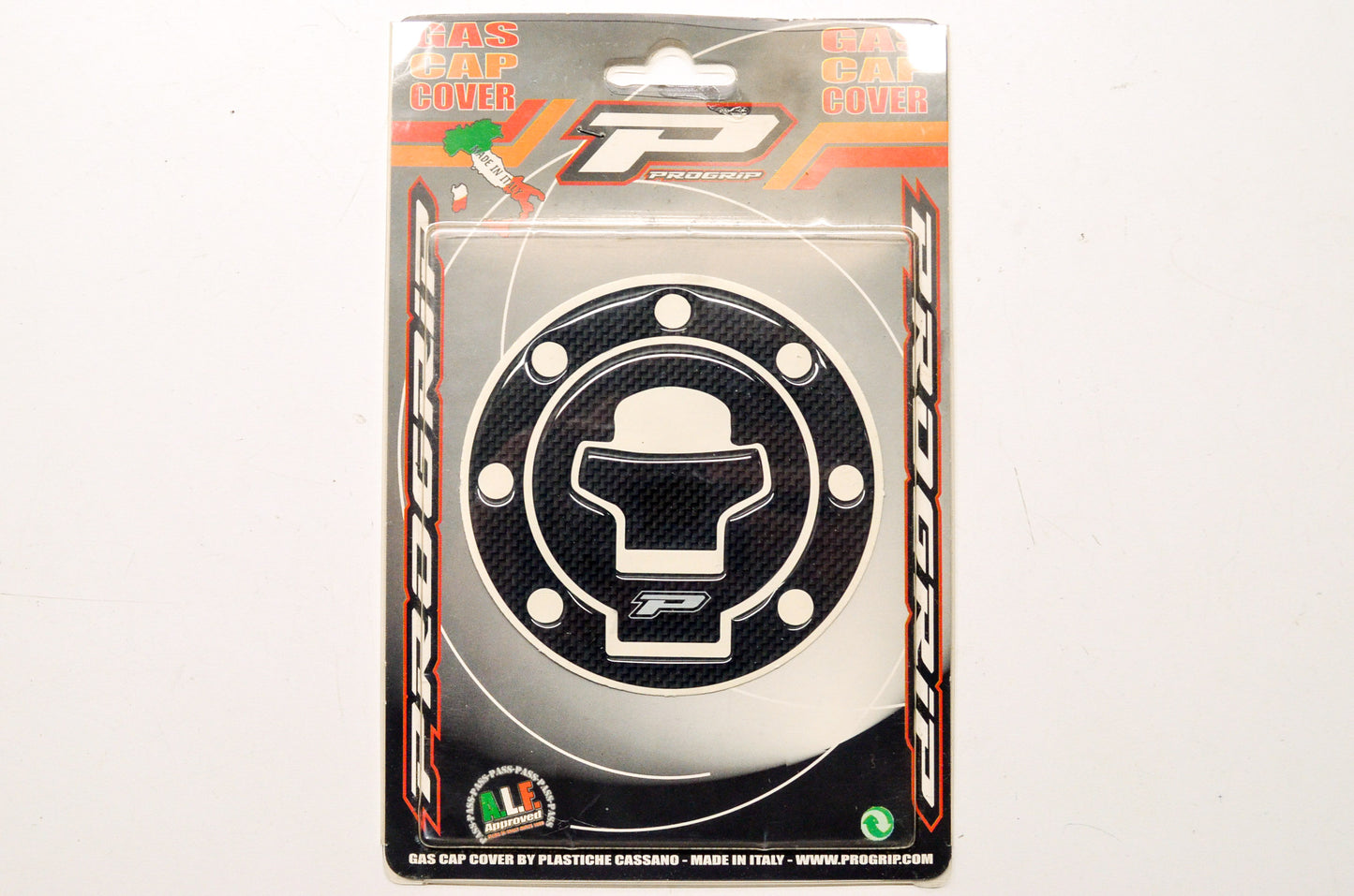 New Pro Grip Carbon Suzuki Gas Cap Cover NOS