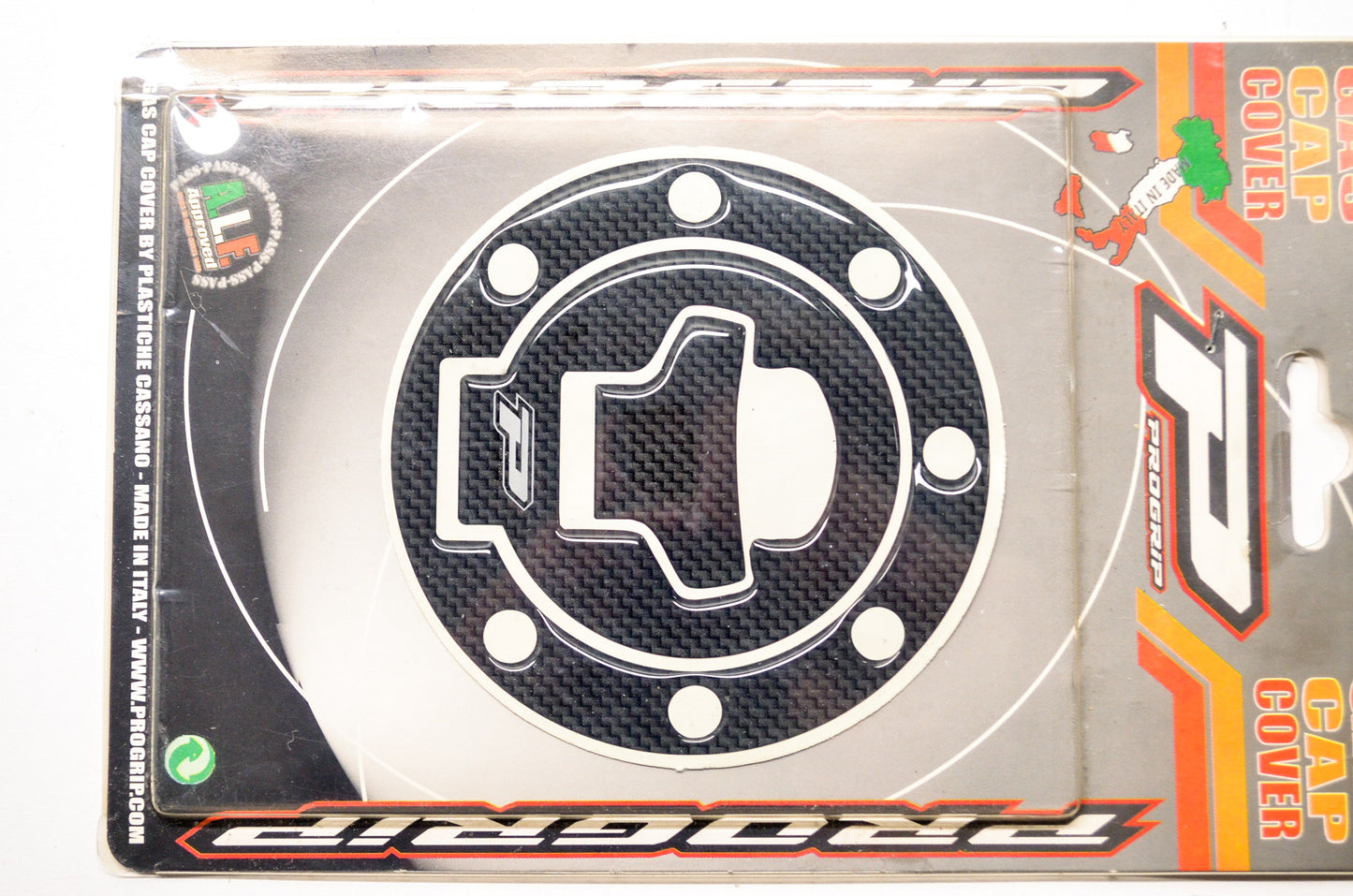 New Pro Grip Carbon Suzuki Gas Cap Cover NOS
