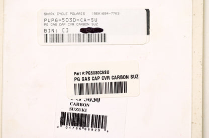 New Pro Grip Carbon Suzuki Gas Cap Cover NOS