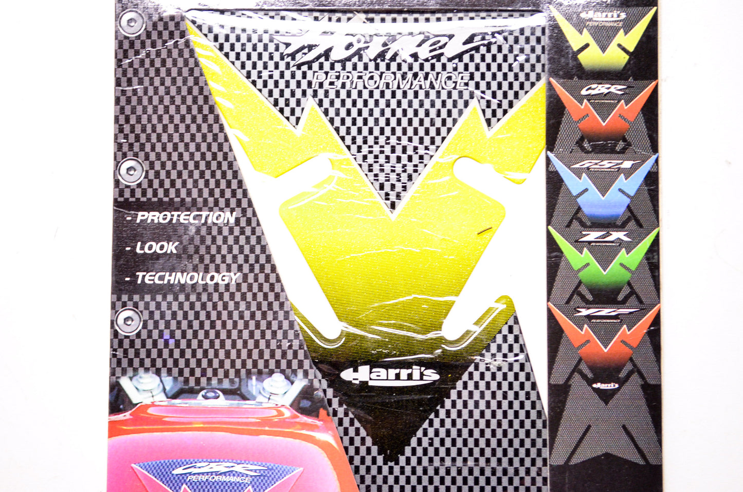 Harri's 213748, 11947-HORG Hornet Yellow Tank Pad NOS